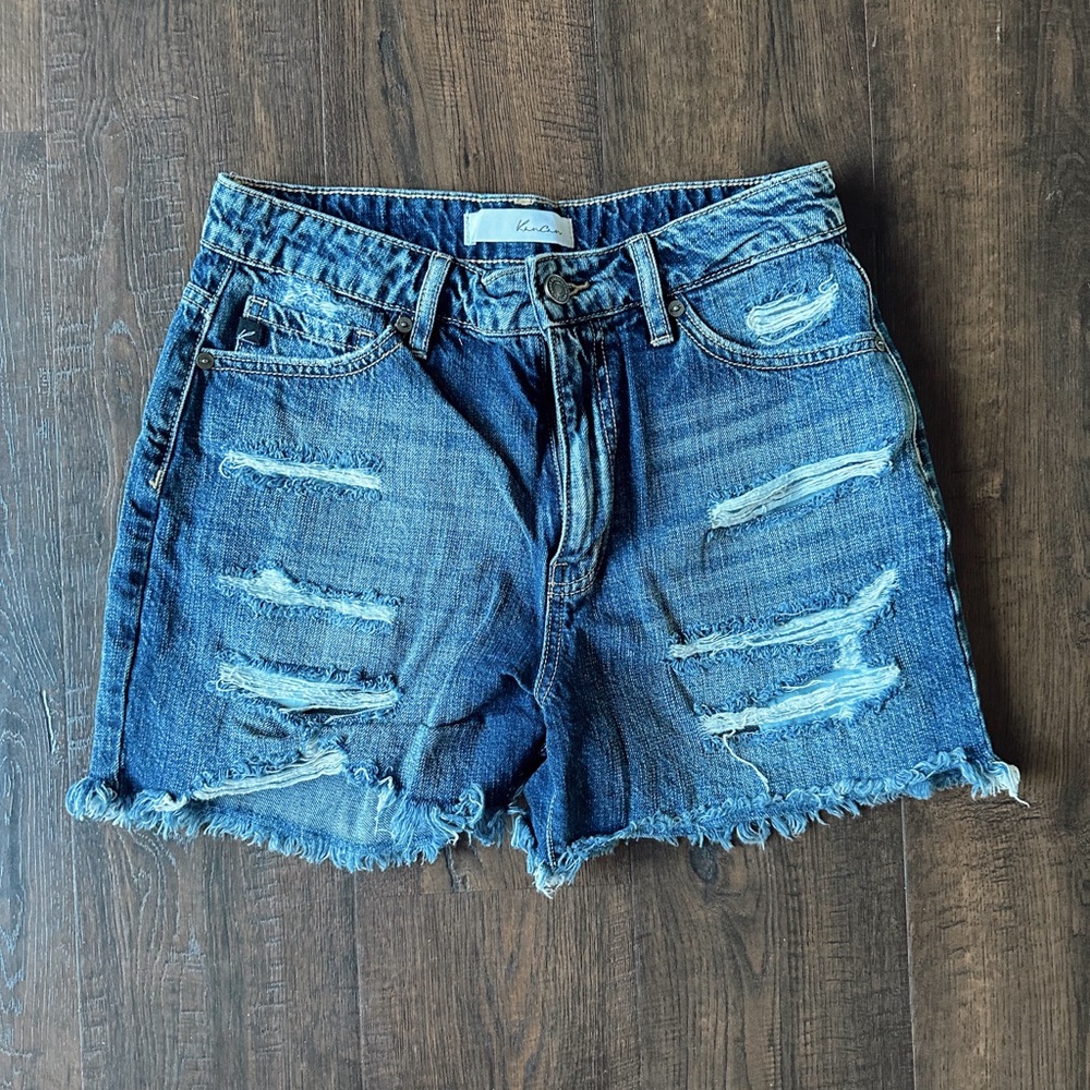 Jansen Ultra High Rise Boyfriend Shorts